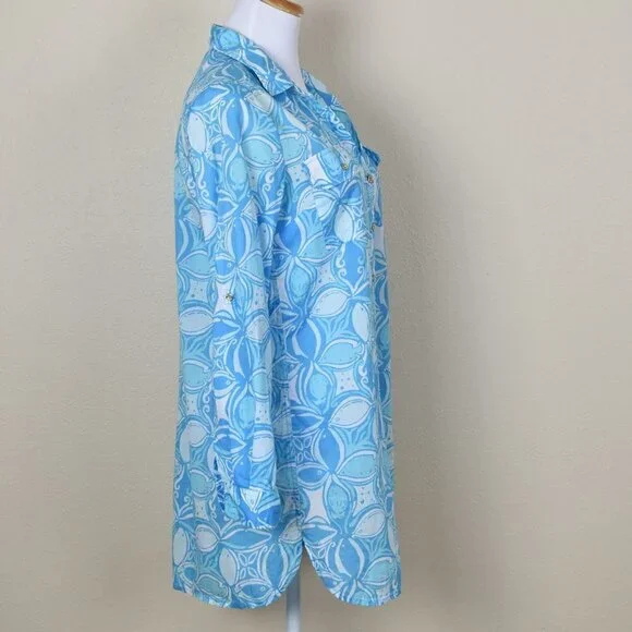 Lilly Pulitzer Women's Captiva Tunic Cover-up Small - Picture 5 of 8